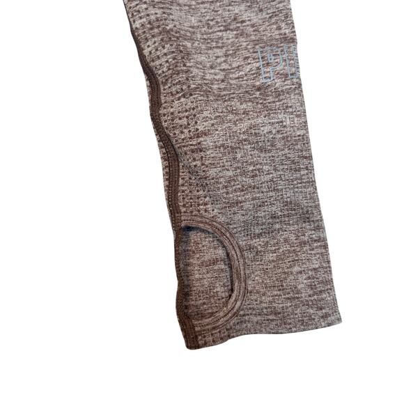 Pink Active Womens Size Medium Workout Longsleeve Crop Top Crossfit Yoga - Picture 7 of 7